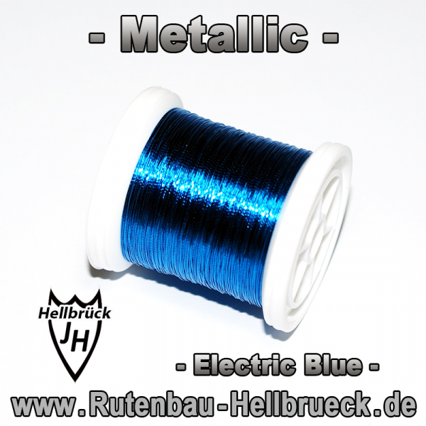 Bindegarn Metallic - Farbe: Electric Blue -A-